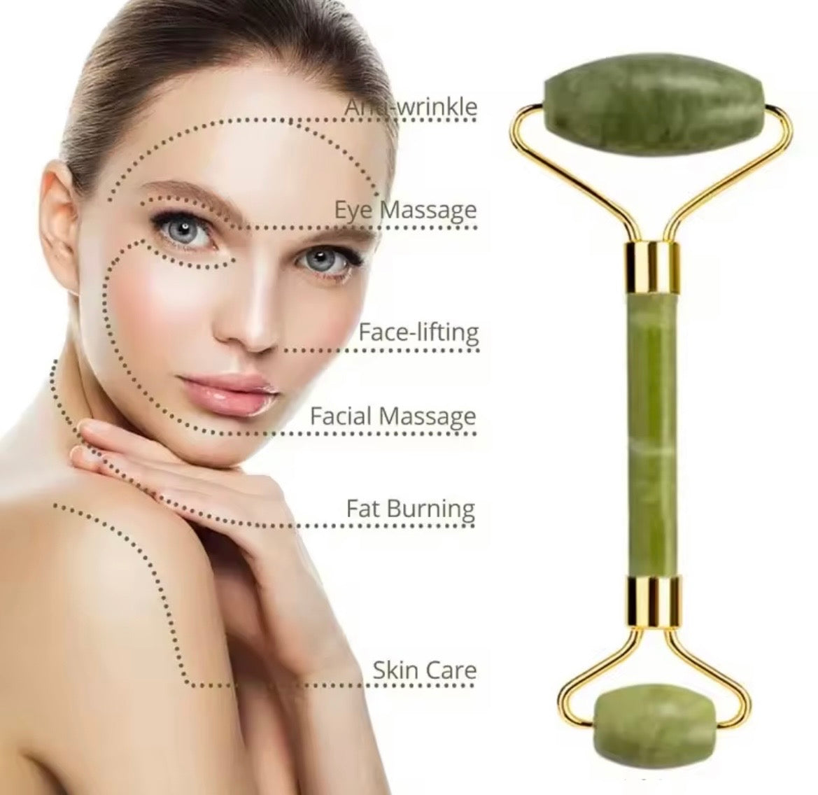 ROULEAU DE MASSAGE VISAGE