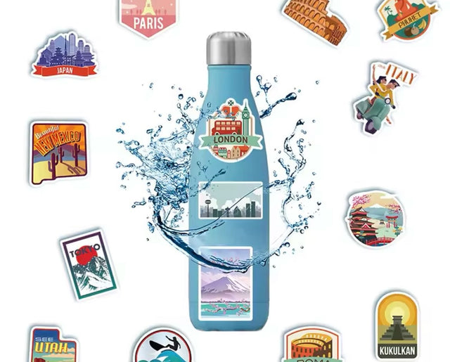 STICKERS TOUR DU MONDE