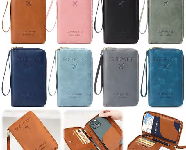 PORTEFEUILLE DE VOYAGE MULTIFONCTIONS