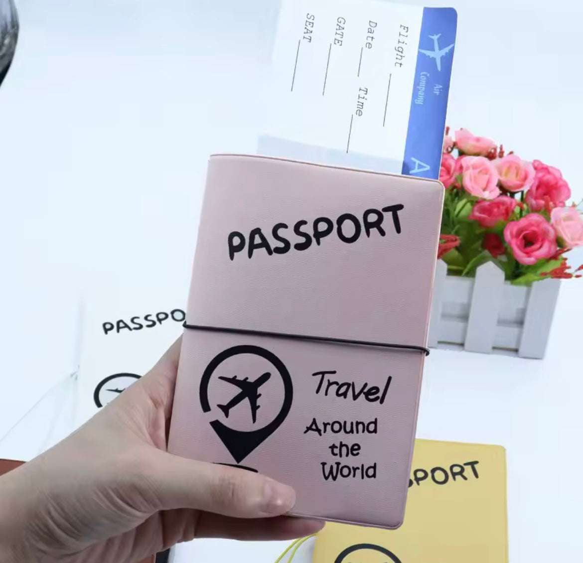 PROTÈGE PASSEPORT COLORÉS