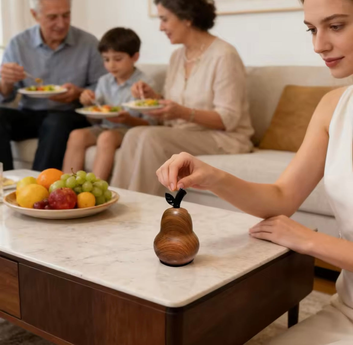 PORTE CURE-DENTS EN FORME DE POIRE