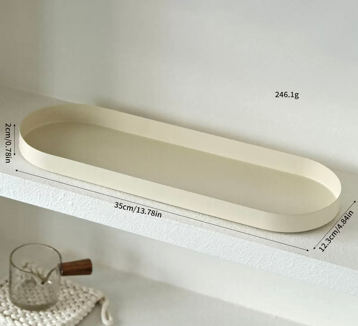 PLATEAU DE RANGEMENT CHIC