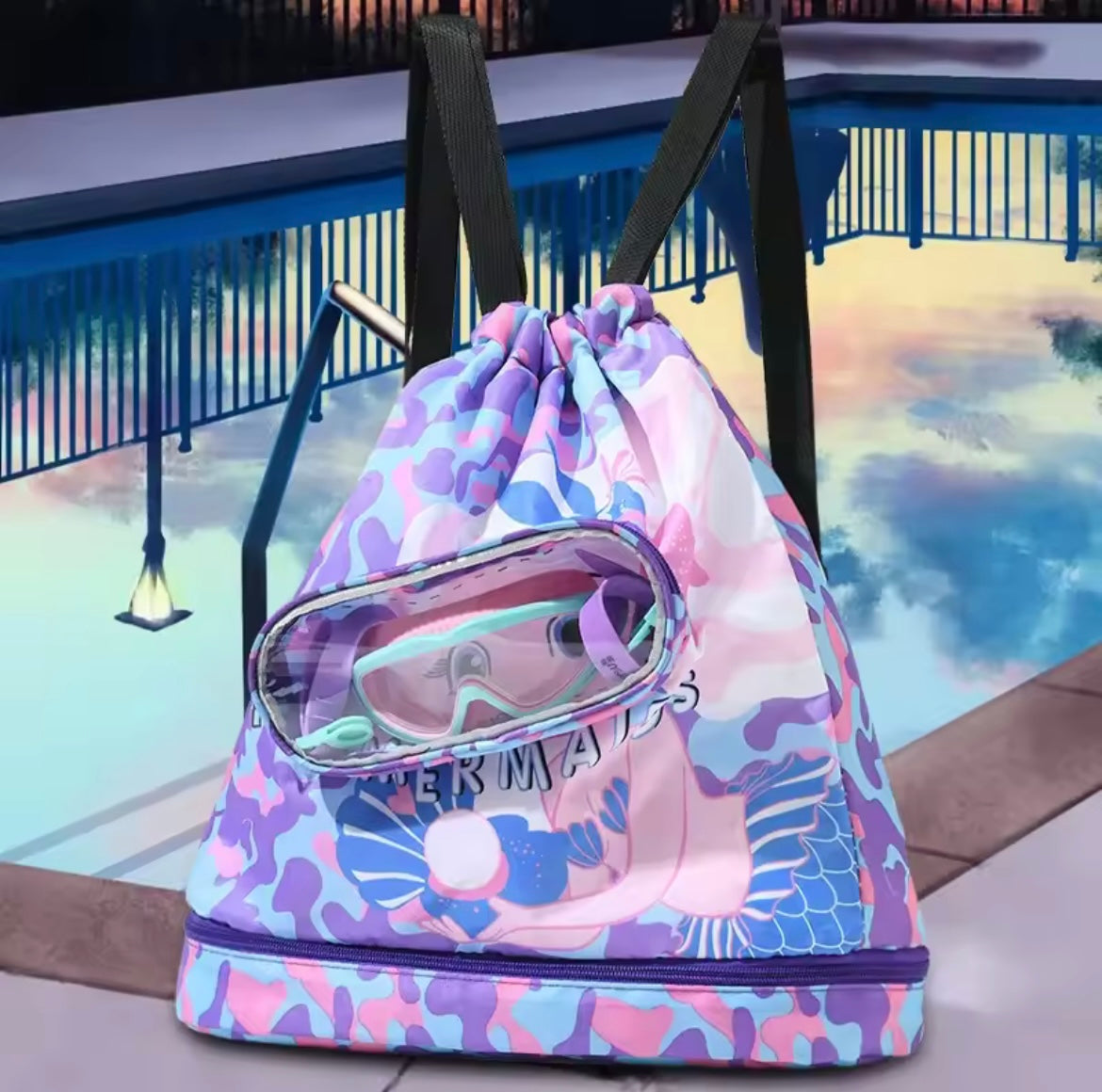 AQUA BAG KIDS :  Le sac à dos étanche des petits nageurs