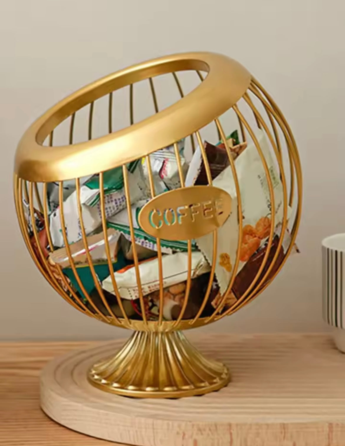 PORTE DOSETTE CAFÉ EN MÉTAL 2