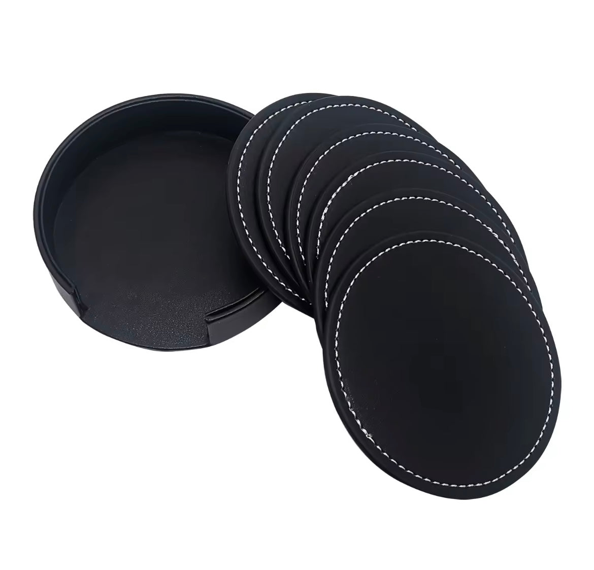 LOT DE 6 SOUS-VERRE ÉLÉGANT