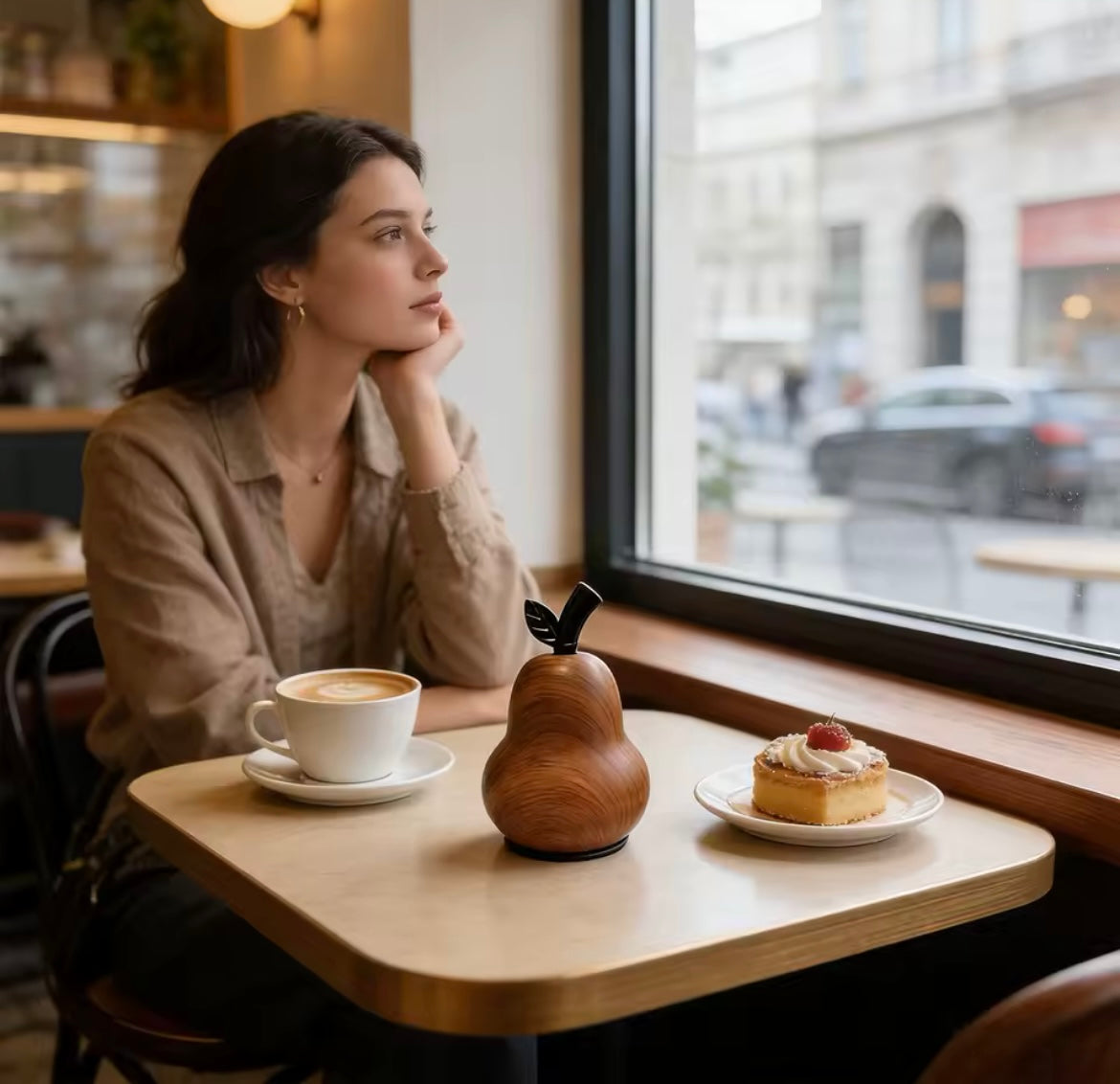 PORTE CURE-DENTS EN FORME DE POIRE