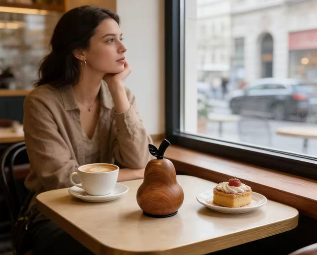 PORTE CURE-DENTS EN FORME DE POIRE