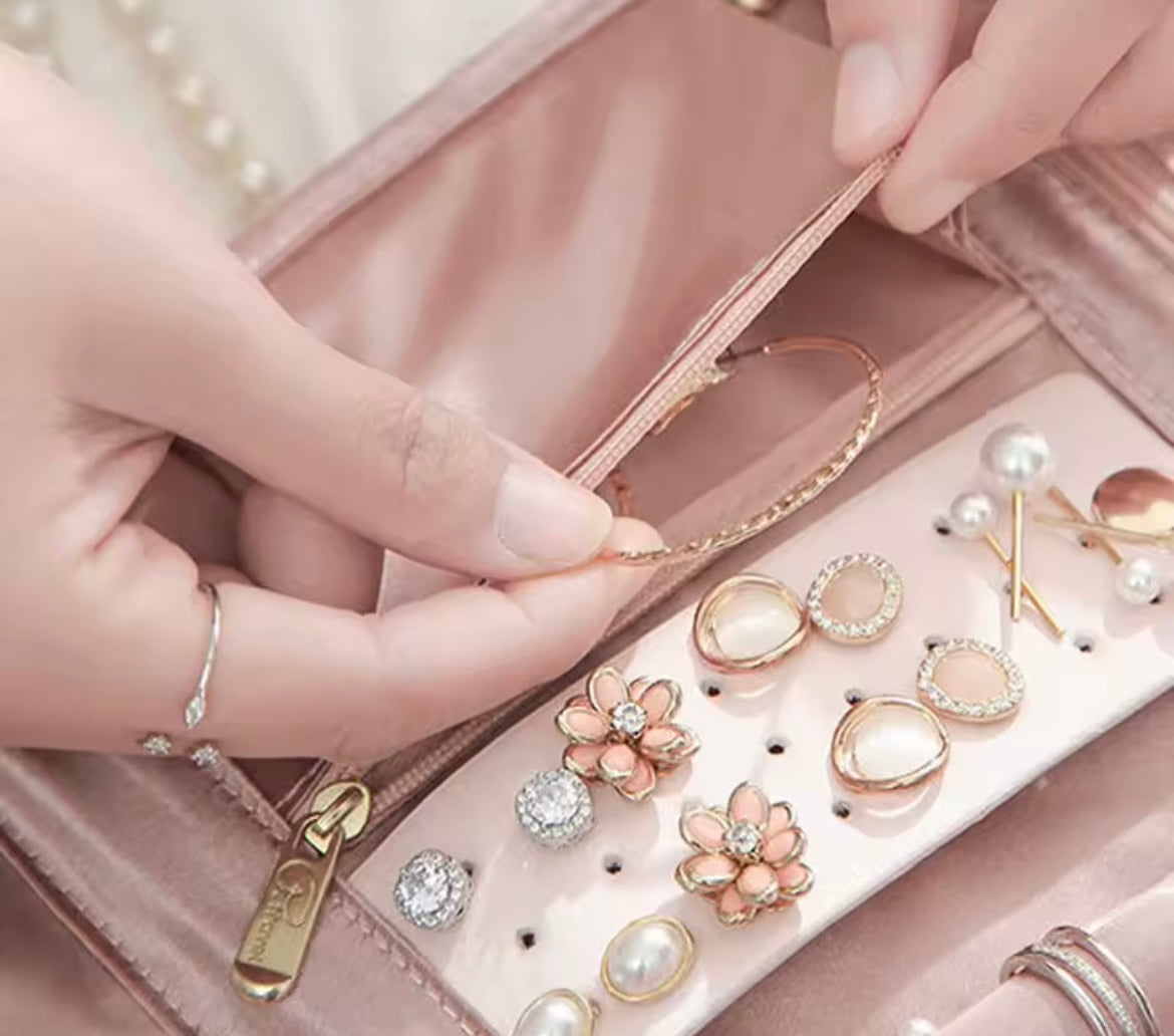 TROUSSE DE RANGEMENT ÉLÉGANT POUR BIJOUX