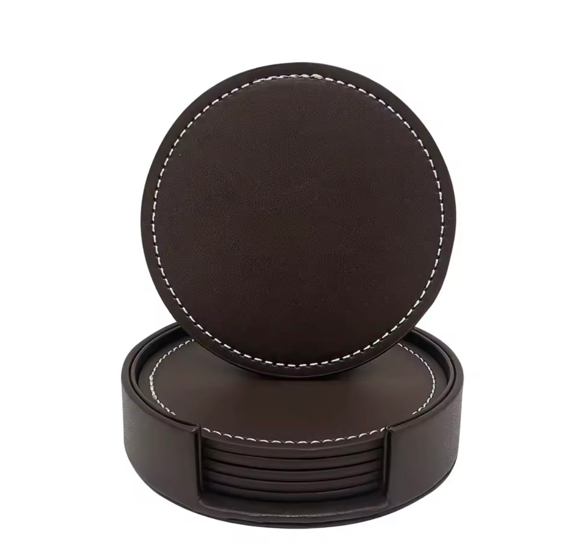 LOT DE 6 SOUS-VERRE ÉLÉGANT