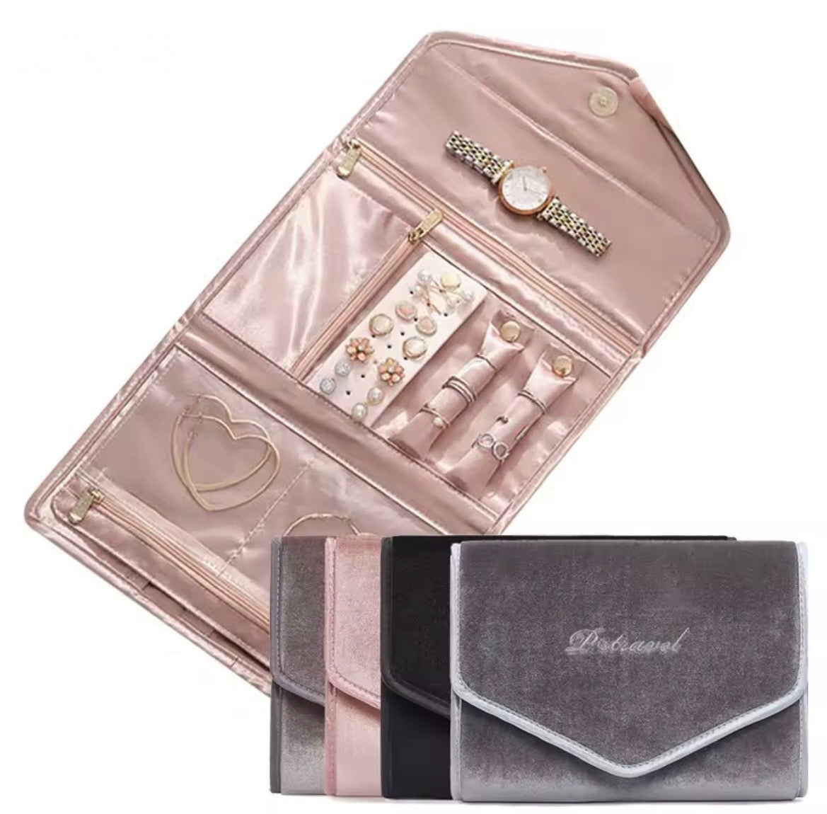 TROUSSE DE RANGEMENT ÉLÉGANT POUR BIJOUX