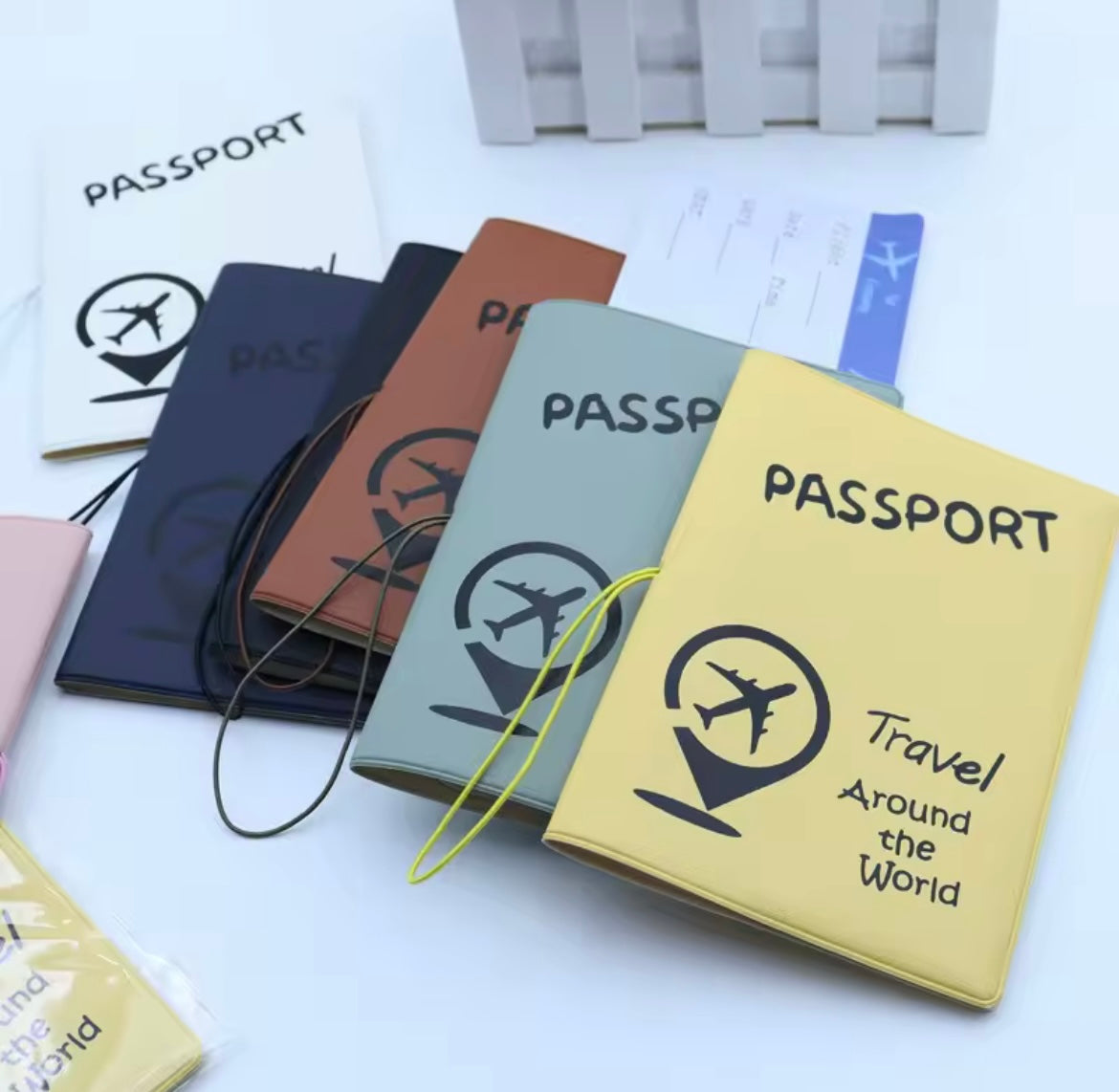 PROTÈGE PASSEPORT COLORÉS