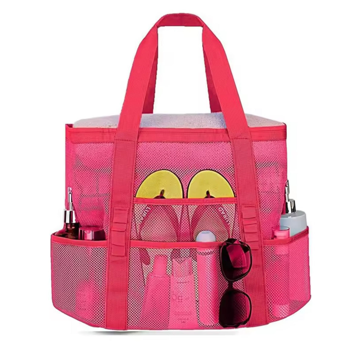 SAC DE PLAGE EN MAILLE