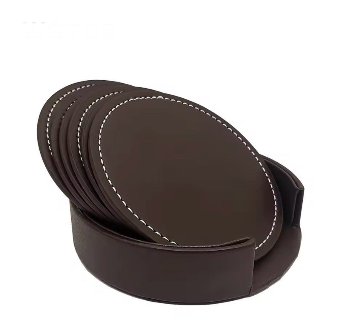 LOT DE 6 SOUS-VERRE ÉLÉGANT