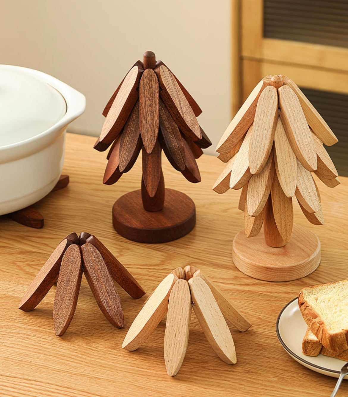 DESSOUS DE PLAT DESIGN EN BOIS