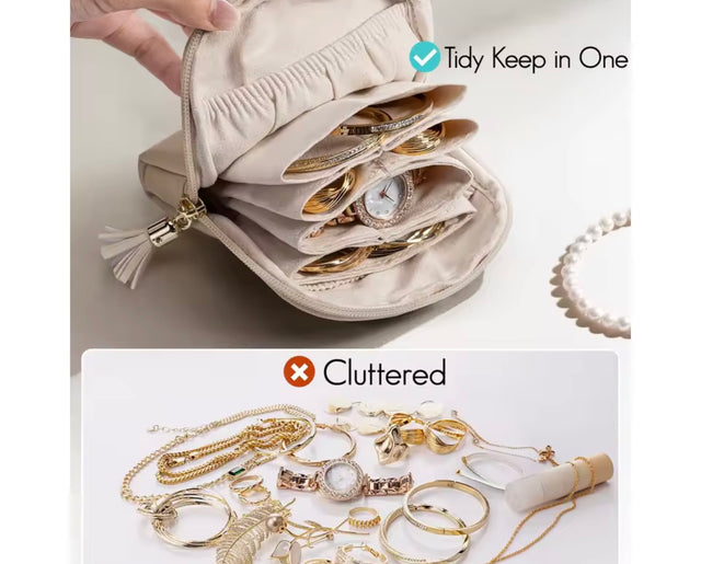 POCHETTE MULTI COMPARTIMENTS