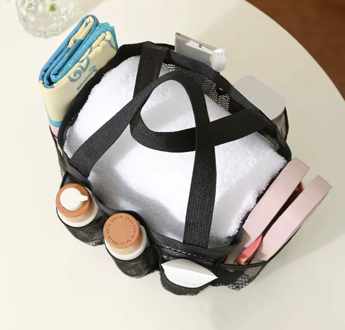 SAC FOURRE-TOUT EN MAILLE