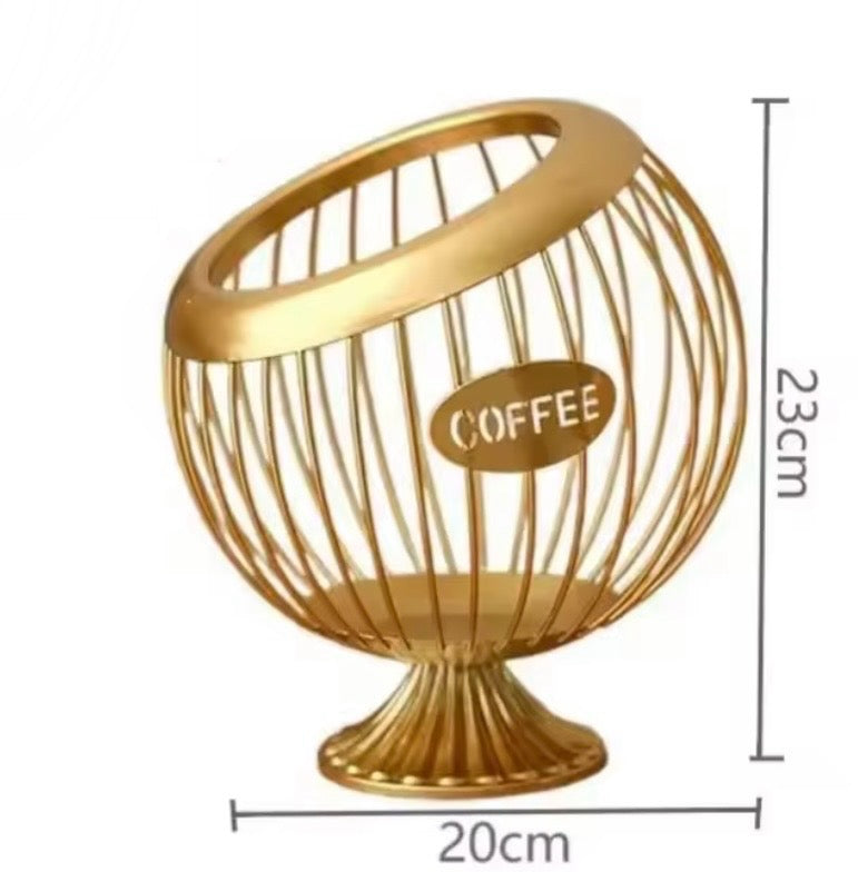 PORTE DOSETTE CAFÉ EN MÉTAL 2