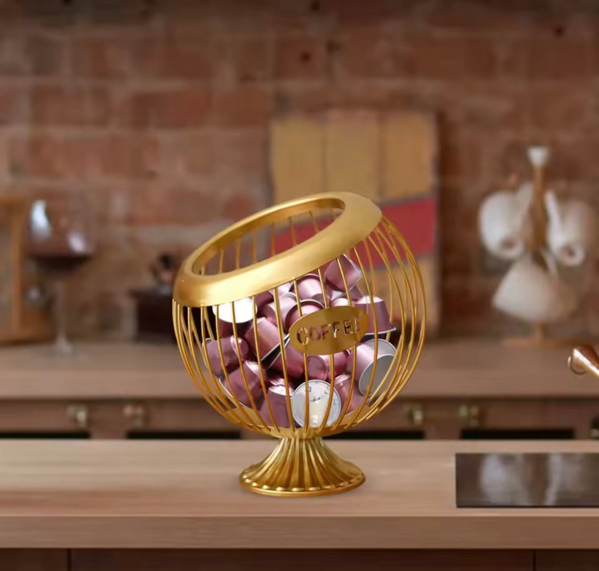 PORTE DOSETTE CAFÉ EN MÉTAL 2