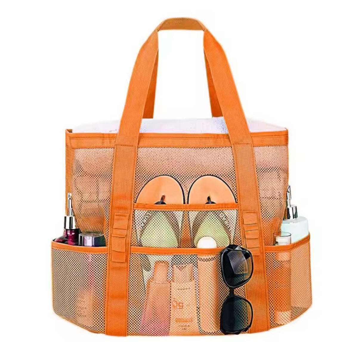 SAC DE PLAGE EN MAILLE