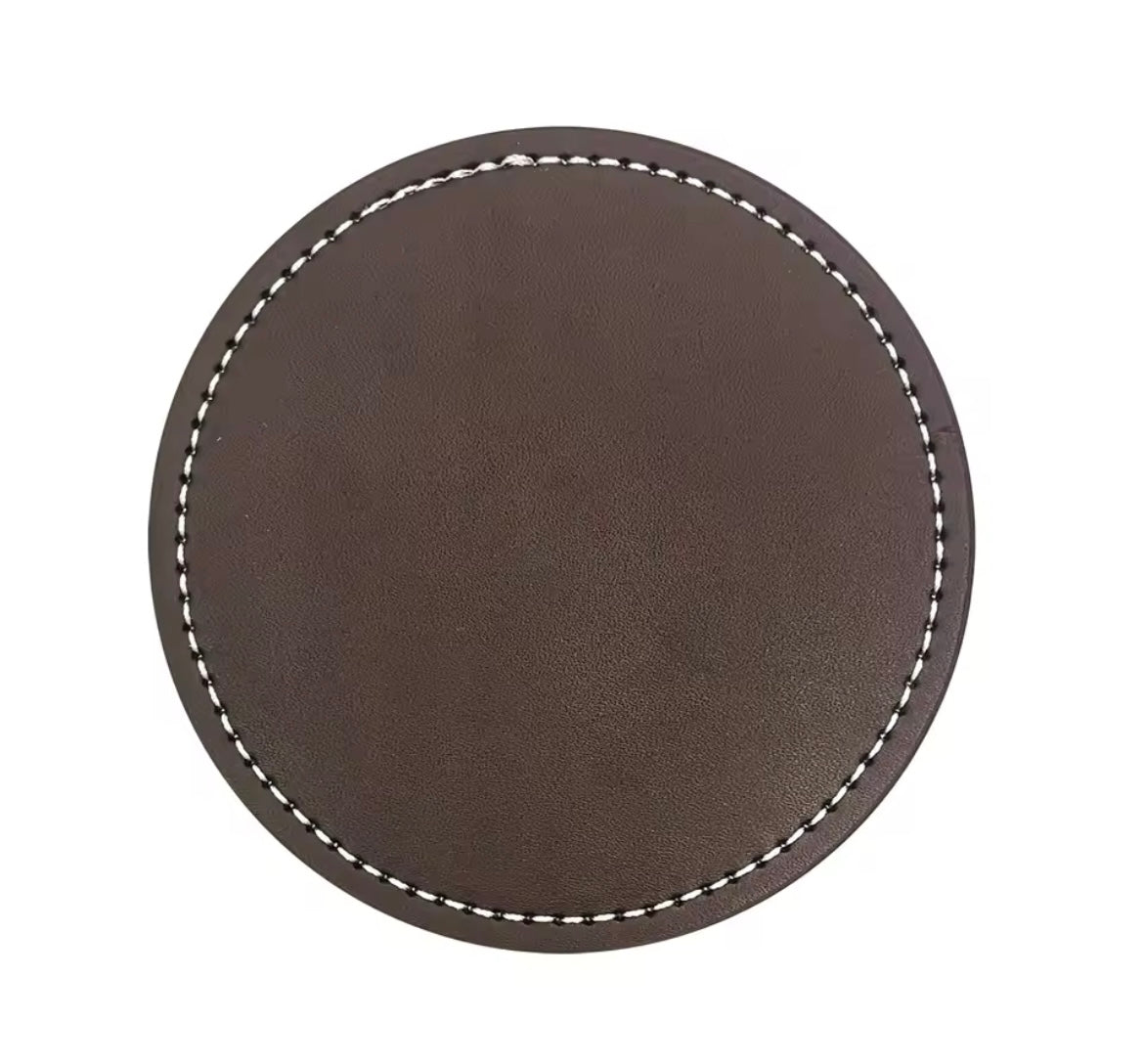 LOT DE 6 SOUS-VERRE ÉLÉGANT