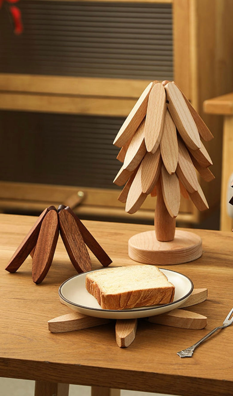 DESSOUS DE PLAT DESIGN EN BOIS